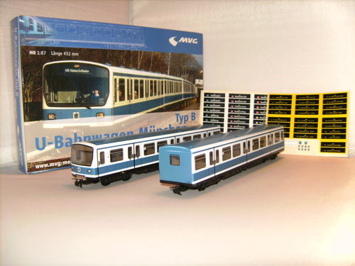  U - Bahnen 1:87 H0